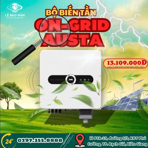 Bộ Biến Tần On-grid Austa 5K1P (1 pha, 5kWp)