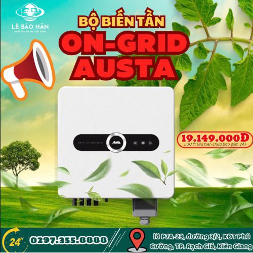 Bộ Biến Tần Năng Lượng Mặt TRời On-grid Austa AU10K3P (3 pha, 10kw)