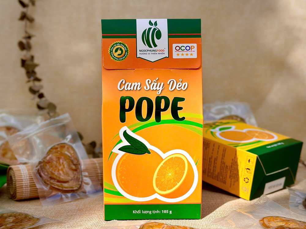 Giới thiệu về Cam sấy dẻo POPE