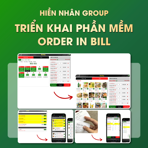 Triển Khai Phần Mềm Oder In Bill Cho Mô Hình Kinh Doanh Mới Tại Rạch Giá