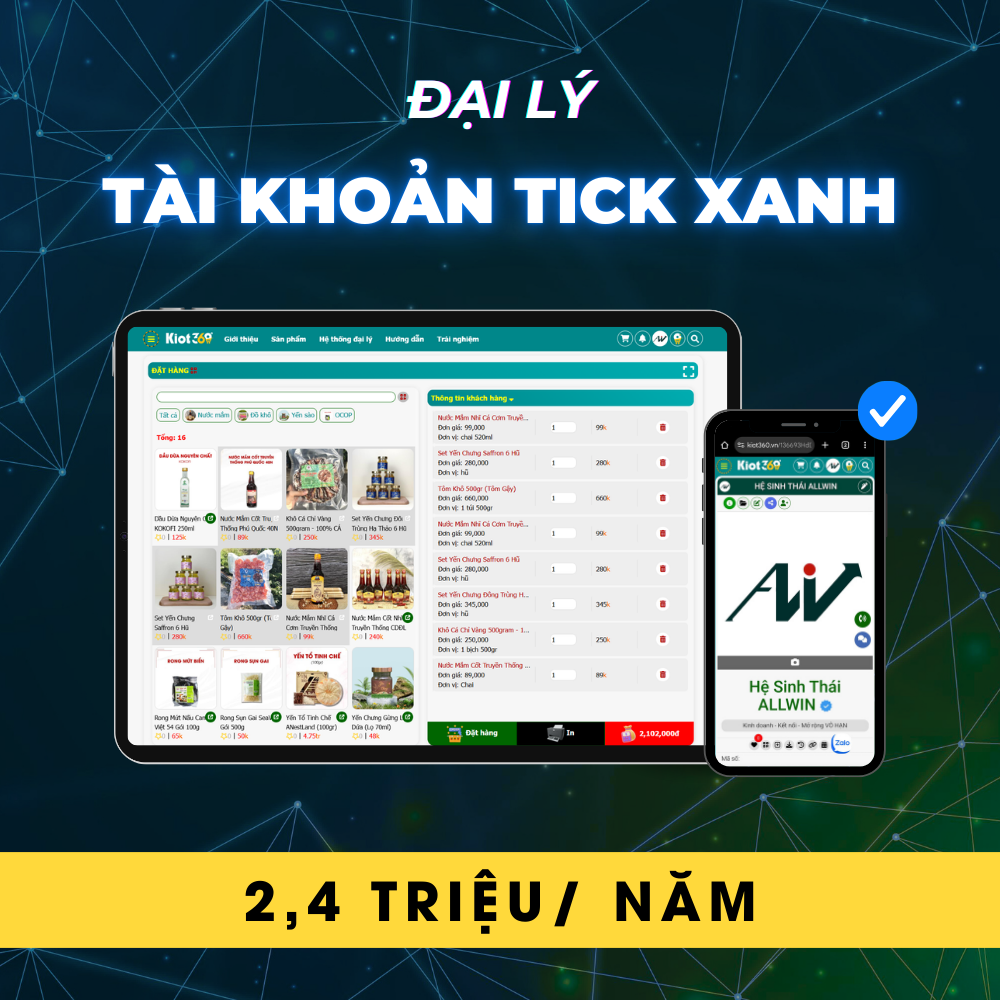 Tài Khoản Đại Lý Tick Xanh