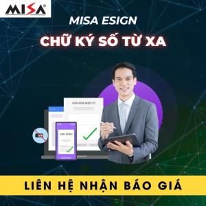 MISA Esign - Chữ Ký Số Từ Xa