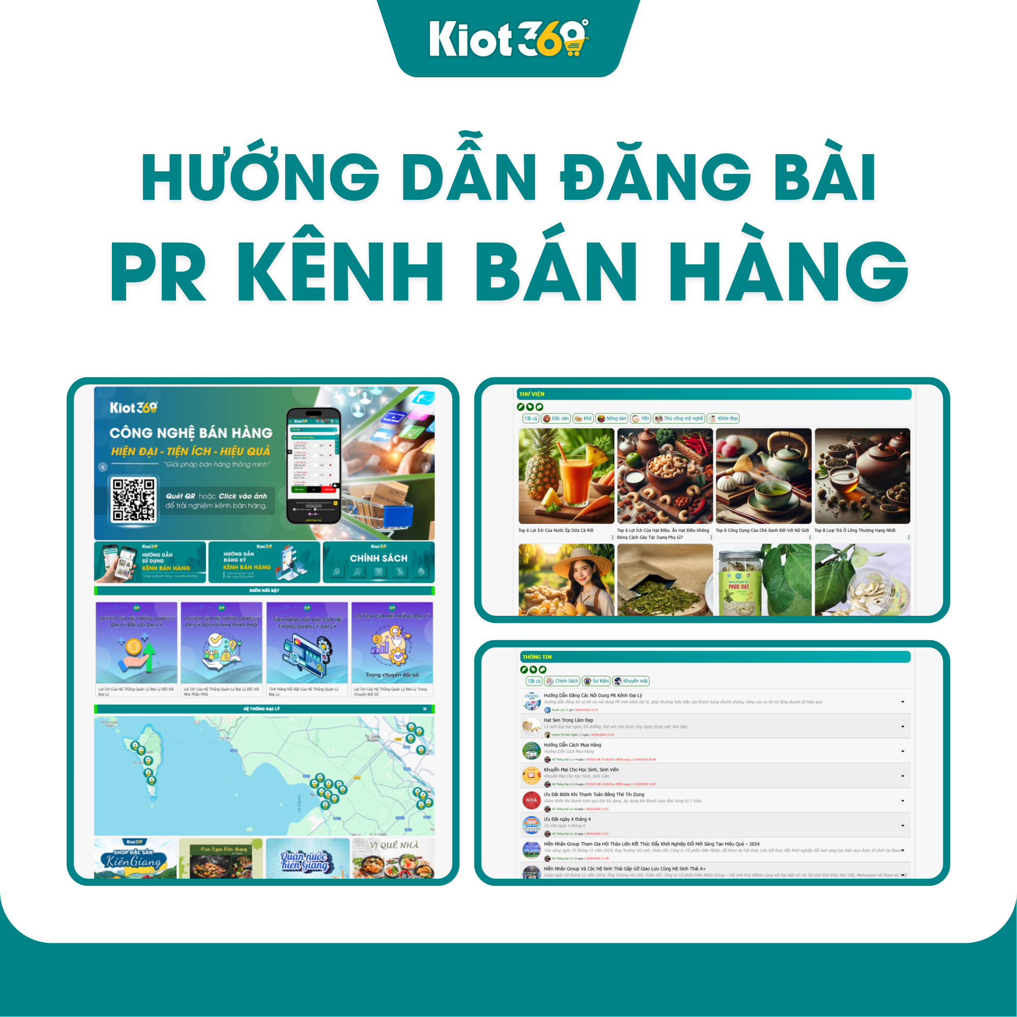 Hướng Dẫn Đăng Các Nội Dung PR Kênh Đại Lý