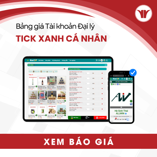 Bảng Giá Tài Khoản Đại Lý Tick Xanh