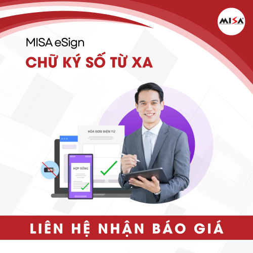 MISA Esign – Chữ Ký Số Từ Xa