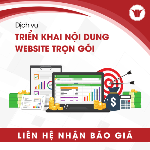 Triển Khai Nội Dung Website Trọi Gói – Gói FULL