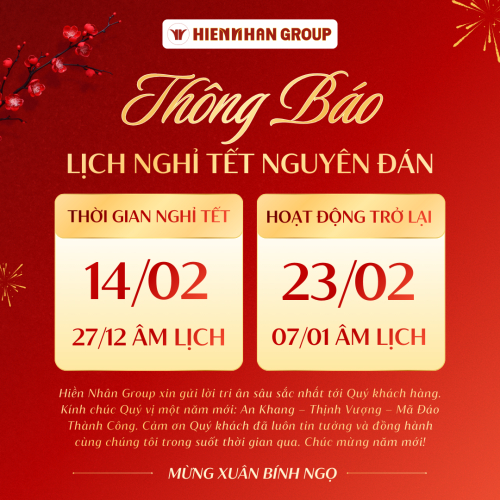 Thông Báo Lịch Nghỉ Tết Nguyên Đán 2026