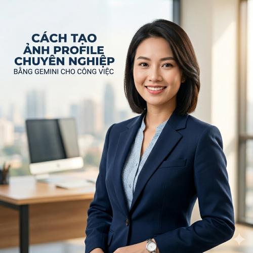 Cách Tạo Ảnh Profile Chuyên Nghiệp Bằng Gemini Cho Công Việc