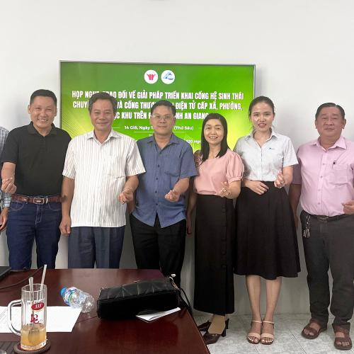 Hiền Nhân Group Trình Bày Đề Án 3321 Về Chuyển Đổi Số Địa Phương Tại Sở Khoa Học Và Công Nghệ Tỉnh An Giang