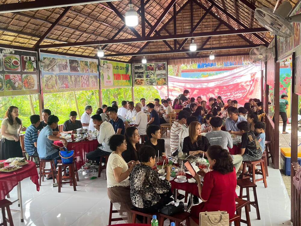 Không gian ẩm thực giữa thiên nhiên – ăn ngon, sống chậm