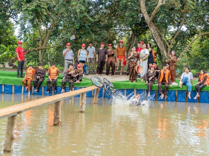 Không gian tổ chức team building tại Tuấn Tường