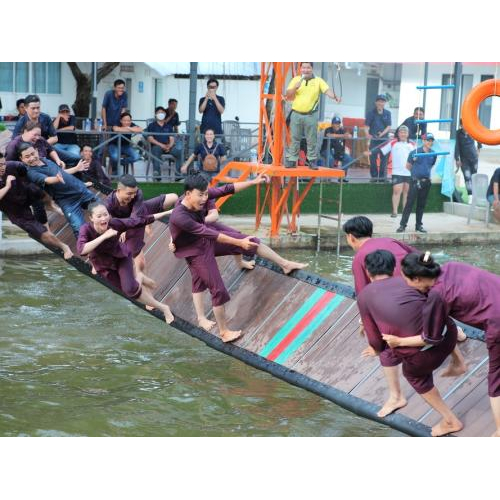 3. Team building đầy kết nối cùng các trò chơi dân gian hấp dẫn