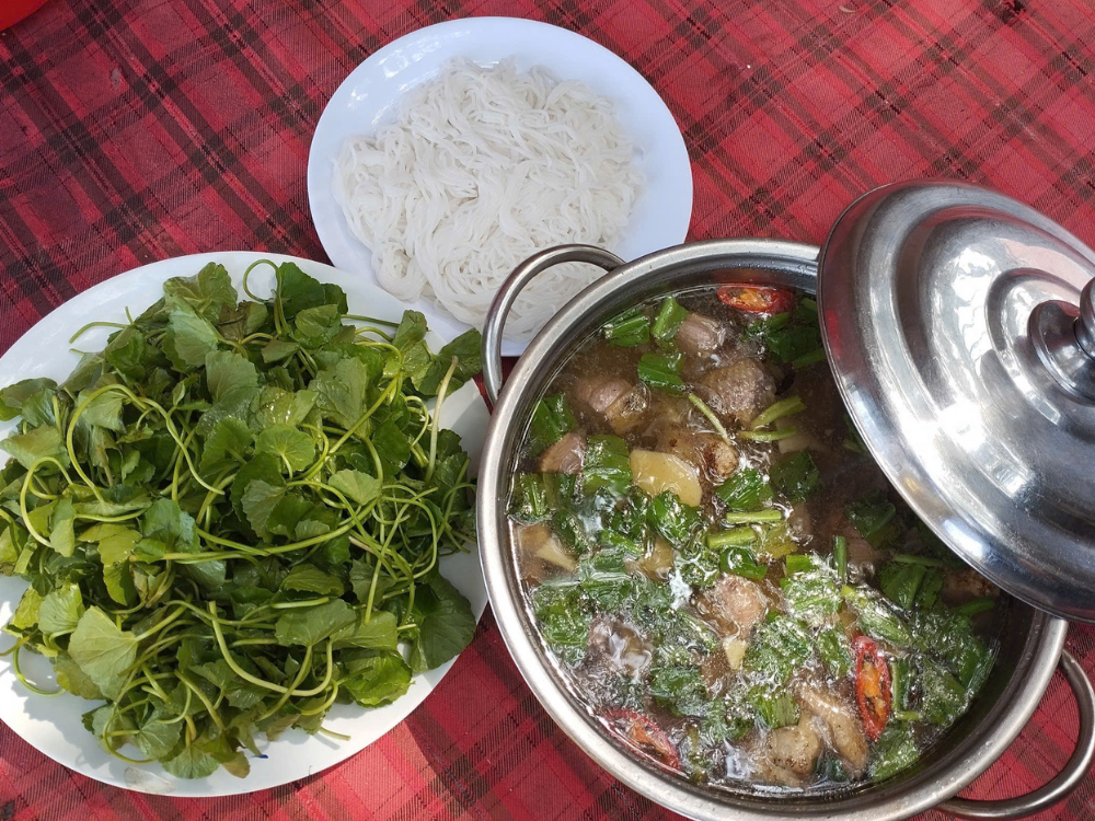 Ẩm thực Phú Điền mùa mưa