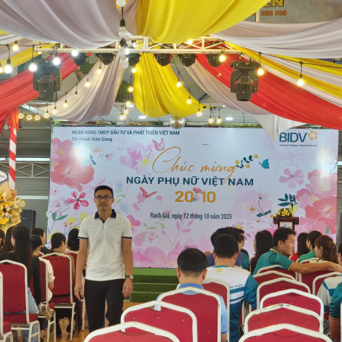 Tiệc Chúc Mừng Ngày Phụ Nữ Việt Nam Cùng Ngân Hàng BIDV Tại Khu Du Lịch Phú Điền