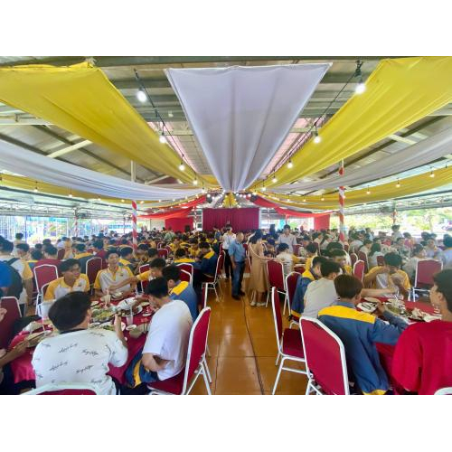 Cơ sở ăn uống tiện nghi, thuận tiện cho đoàn đông