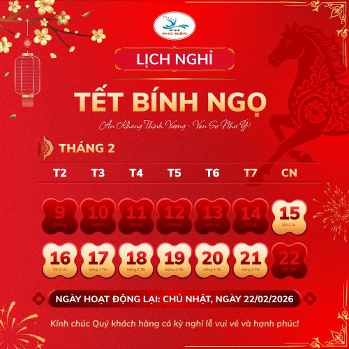 📢 Thông Báo Lịch Nghỉ Tết Nguyên Đán 2026