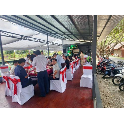 Không gian tổ chức sinh nhật ngoài trời