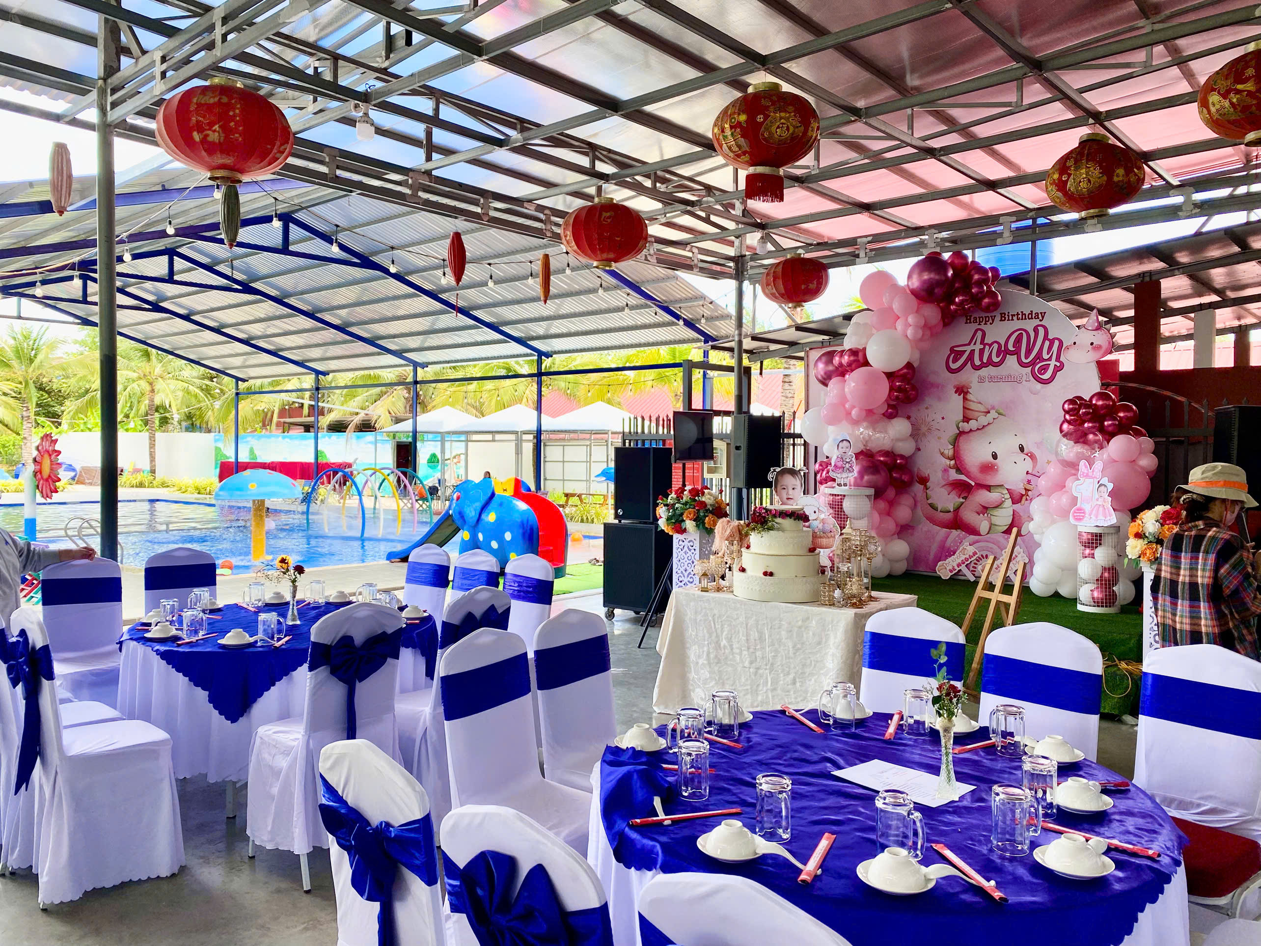 Không gian thiên nhiên rộng rãi và thoáng mát