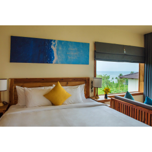 Phòng deluxe nhìn ra vườn – double