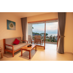 Phòng deluxe có cửa thông nhau hướng biển