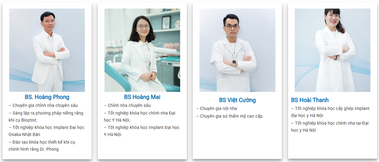 Đội ngũ bác sĩ chuyên gia hàng đầu