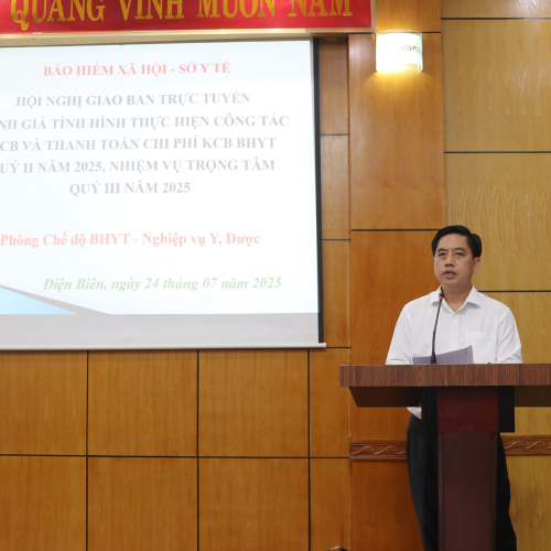 Điện Biên: Hội Nghị Giao Ban Liên Ngành Về Công Tác Thực Hiện Chế Độ Bảo Hiểm Tế Quý II Năm 2025