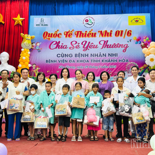 Bệnh Viện Đa Khoa Tỉnh Khánh Hòa Tổ Chức Ngày Hội “Chia Sẻ Yêu Thương Cùng Bệnh Nhi”