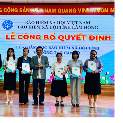 BHXH Tỉnh Lâm Đồng Điều Động, Bổ Nhiệm Cấp Phó BHXH Các Cơ Sở: Tăng Cường Lực Lượng, Quyết Tâm Hoàn Thành Chỉ Tiêu Kế Hoạch Năm 2025