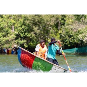 (TOUR GHÉP) Chèo Thuyền Thúng Sông Cửa Cạn + Tham Quan Trang Trại Mật Ong