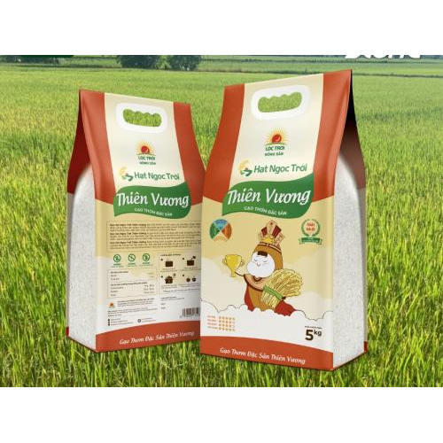 Gạo Hạt Ngọc Trời Thiên Vương 5 Kg - Gạo Thơm Đặc Sản