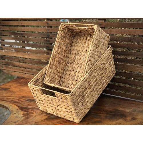 Combo 2 Khay Lục Bình Có Quai Cầm