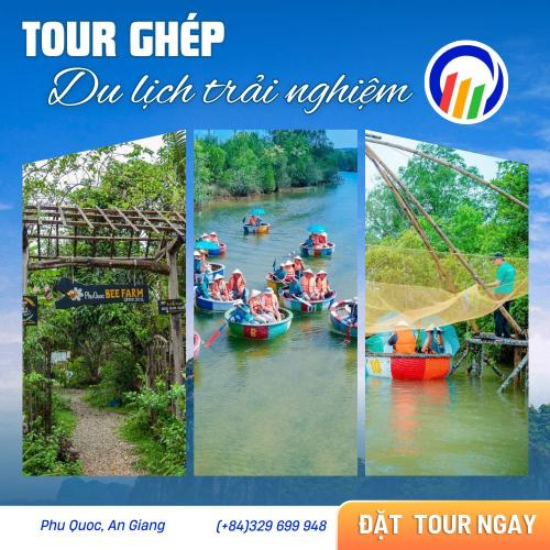 (TOUR GHÉP) Chèo Thuyền Thúng Sông Cửa Cạn + Tham Quan Trang Trại Mật Ong
