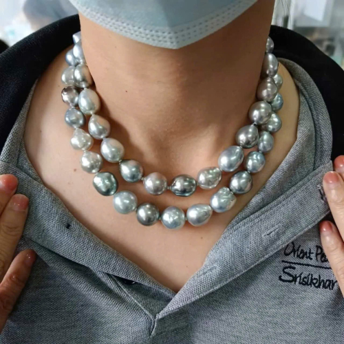 Ngọc Trai Nước Mặn Akoya (Chuỗi Cổ) - Size 7mm - 10 mm