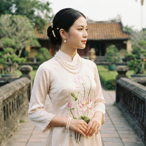 Ngọc Trai Khi Thoát Khỏi Khuôn Mẫu Cùng Áo Dài