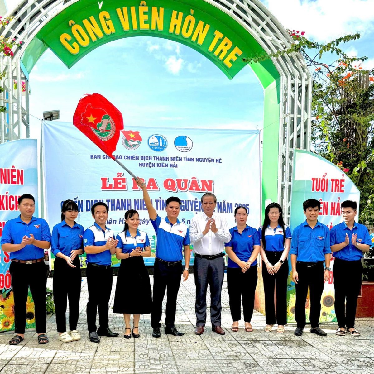 Kiên Hải: Ra Quân Chiến Dịch Thanh Niên Tình Nguyện Hè 2025
