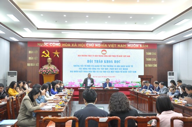 Mở rộng nghiên cứu về đoàn kết và đại đoàn kết toàn dân tộc