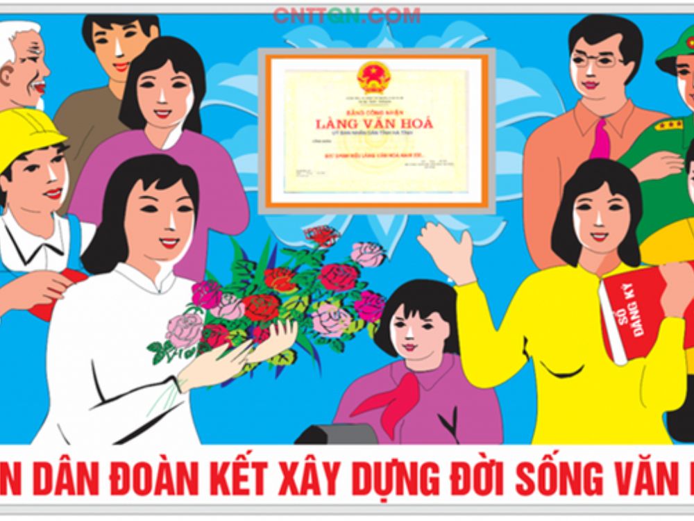 Toàn dân đoàn kết xây dựng đời sống văn hóa