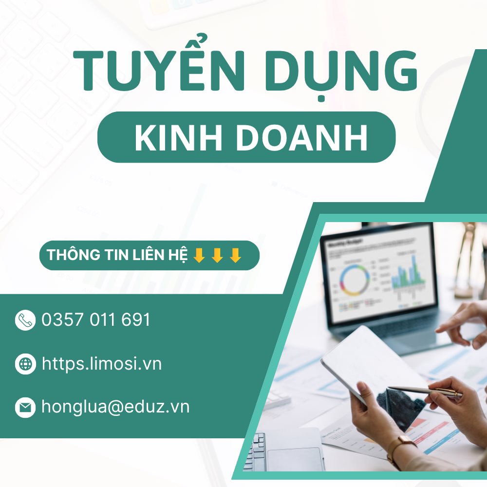 Tuyển Dụng Cộng Tác Viên, Thực Tập Sinh Kinh Doanh
