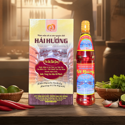 Nước Mắm Hải Hương 42 Độ Hộp 2 Chai 650ml