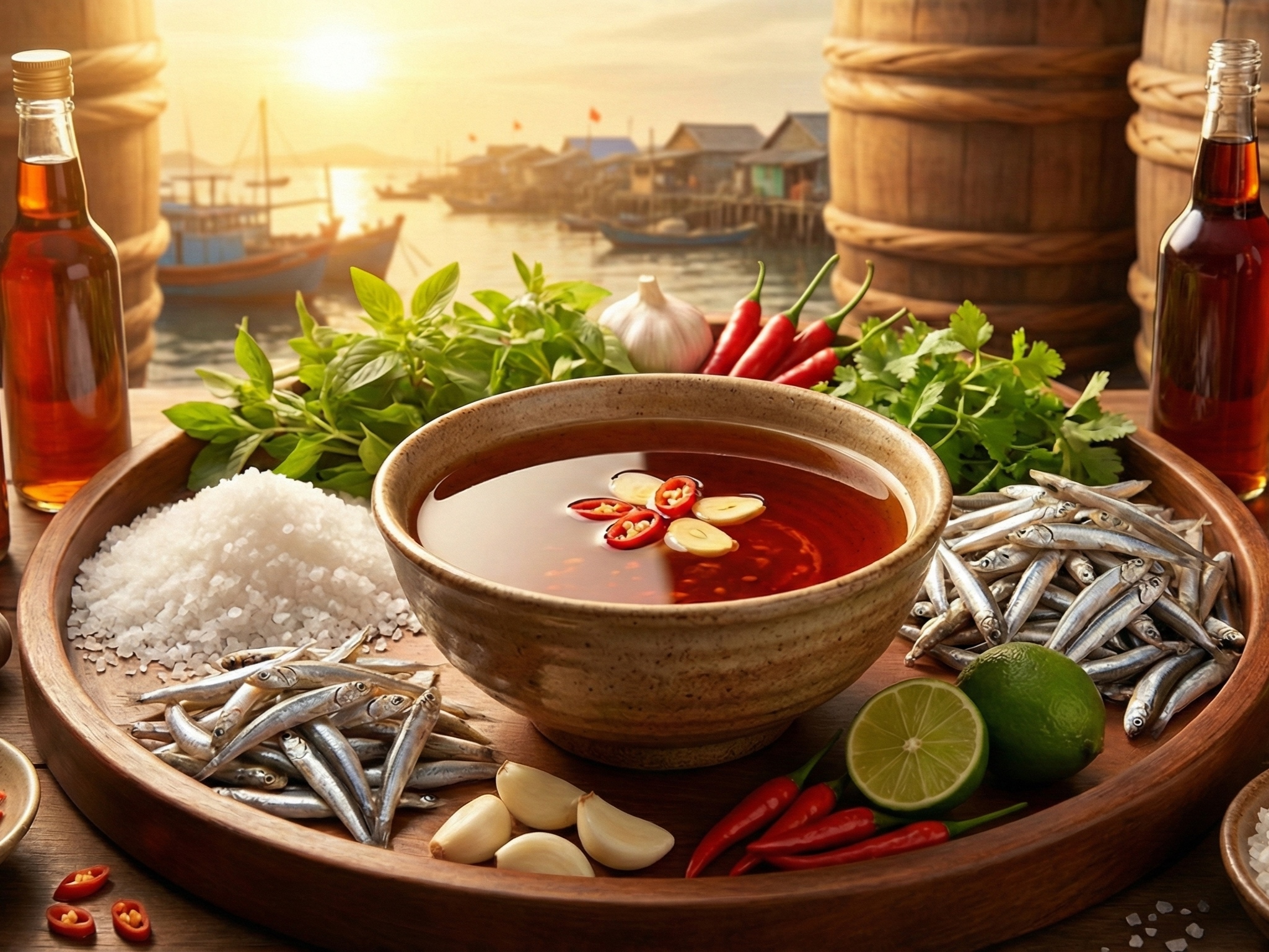 Bí quyết giữ màu nước mắm luôn đẹp