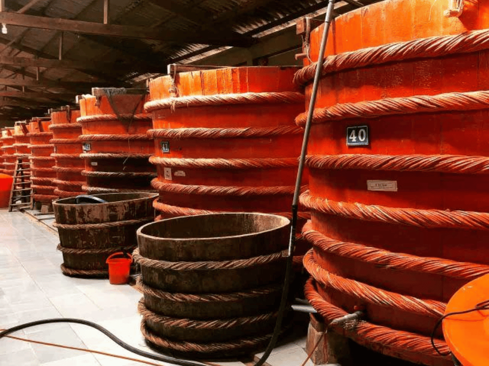 Gỗ tạo môi trường vi sinh lý tưởng cho quá trình lên men tự nhiên