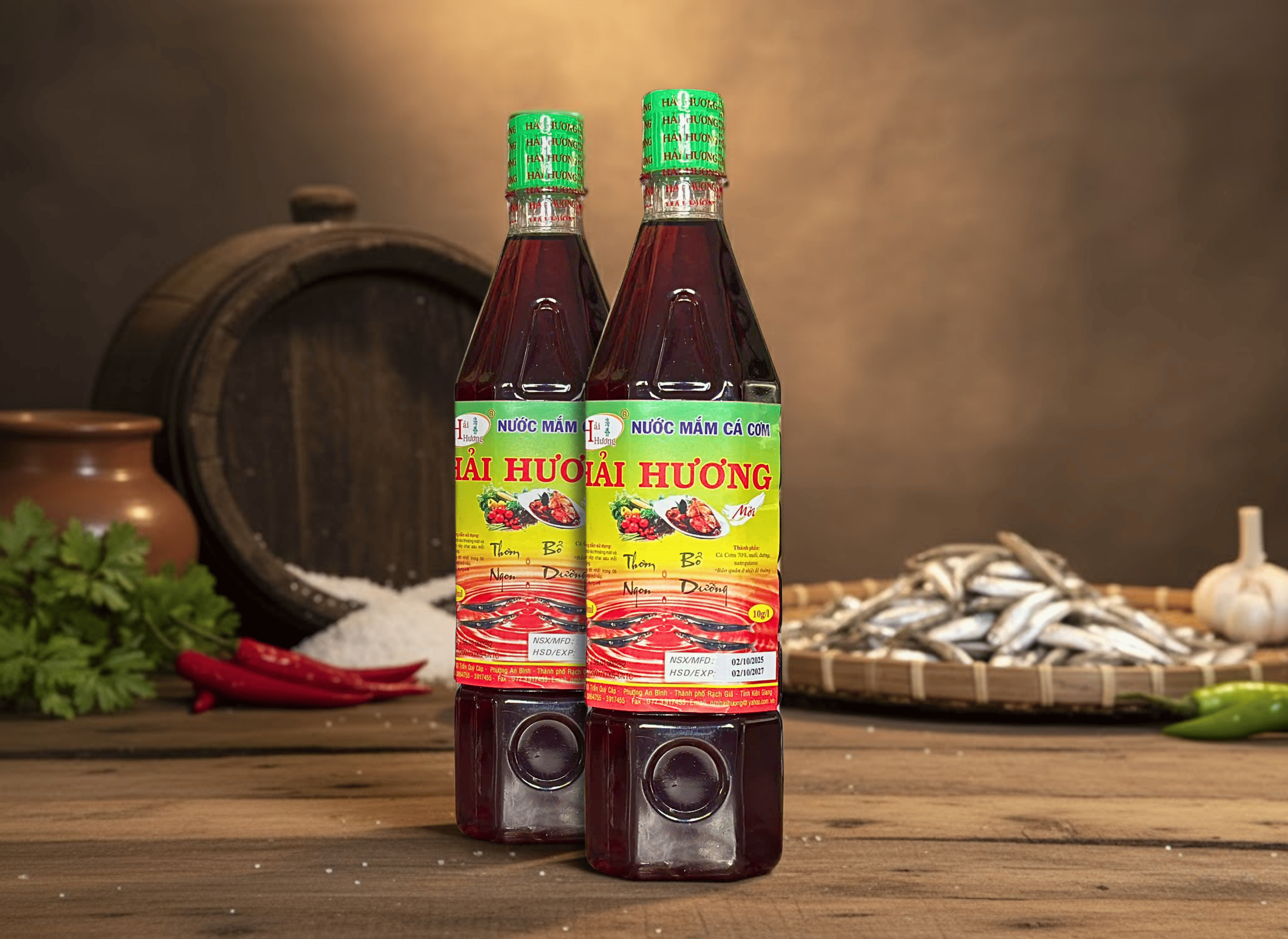 Hải Hương và giá trị bền vững trong từng giọt mắm