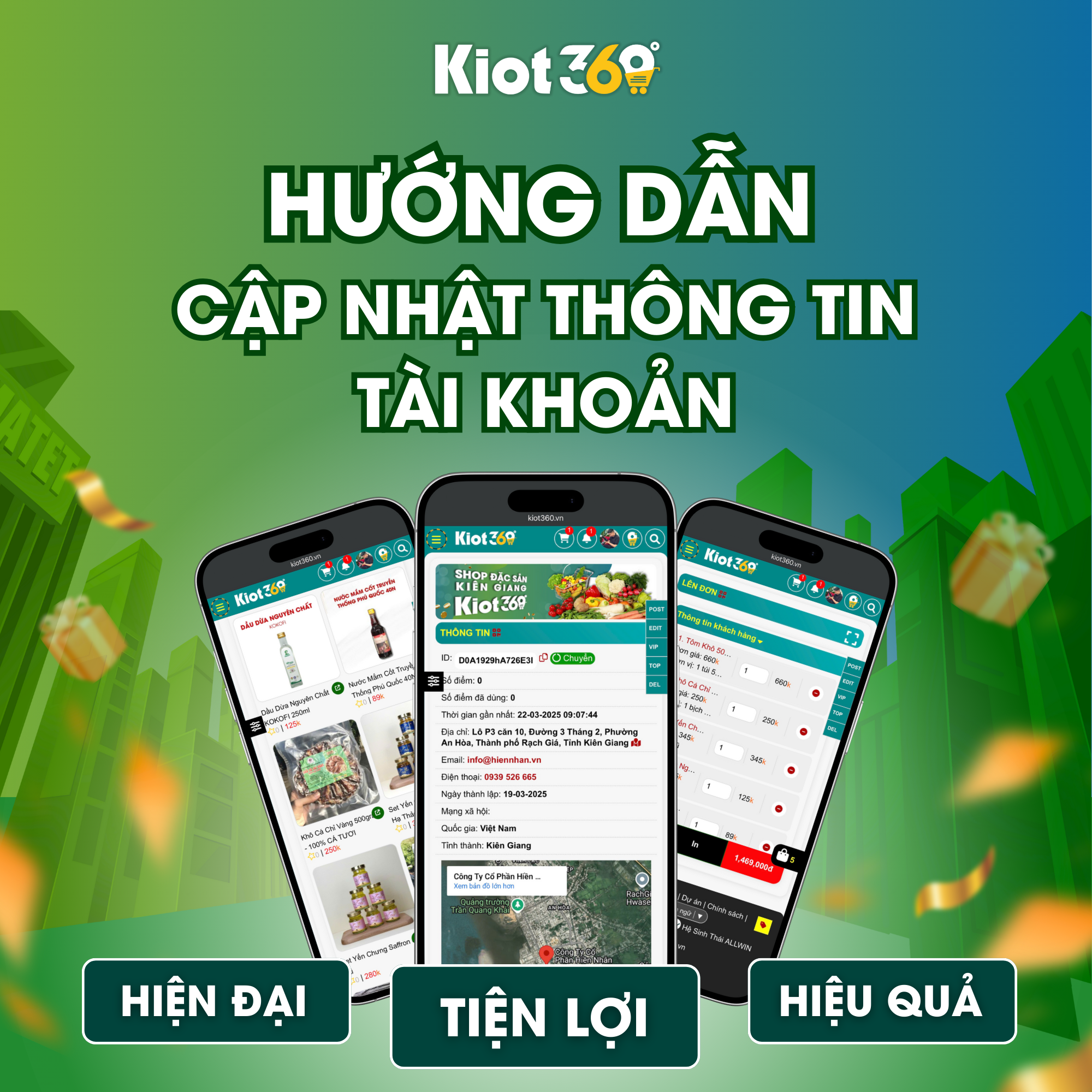Hướng Dẫn Cập Nhật Thông Tin Tài Khoản