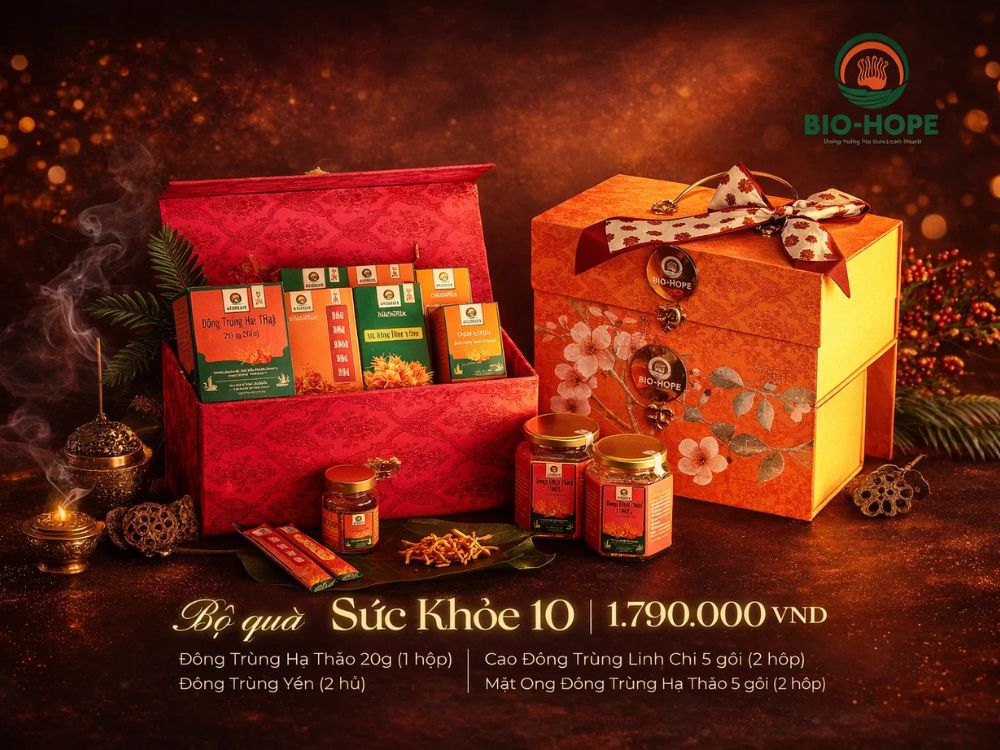 Giới thiệu về bộ quà sức khỏe 10