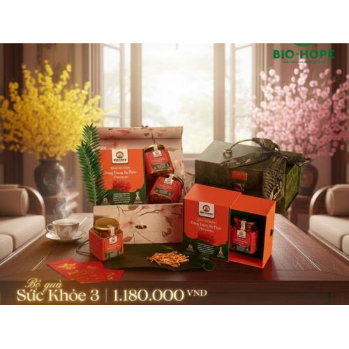 Giới thiệu về bộ quà sức khỏe 3 – quà tết 2026