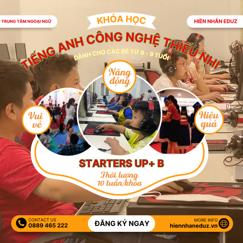 Tiếng Anh Starters Up+ (B)