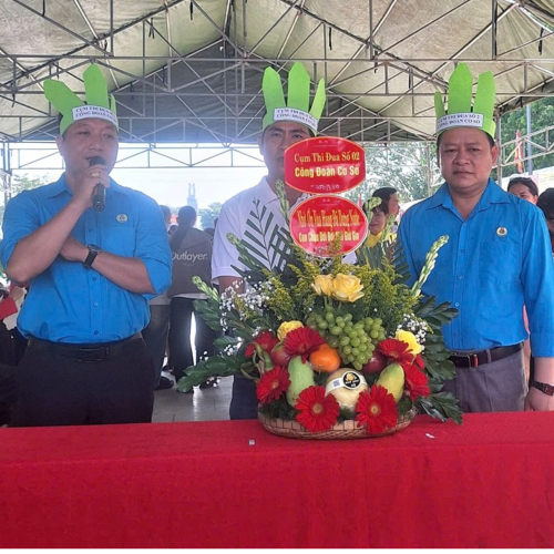 Liên Đoàn Lao Động Huyện Tân Hiệp Tổ Chức Hội Thi Trưng Bày Mâm Ngũ Quả Nhân Dịp Lễ Giỗ Tổ Hùng Vương Mùng 10/3 (Âm Lịch) Năm 2025