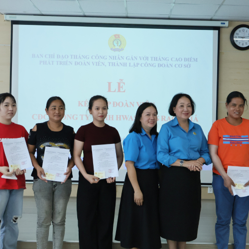 Phát Triển Đoàn Viên Trong Tháng Công Nhân Năm 2025