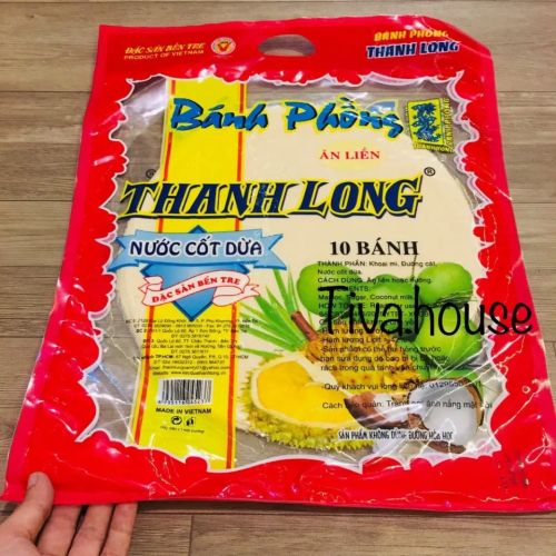 Bánh phồng sữa nước cốt dừa Thanh Long