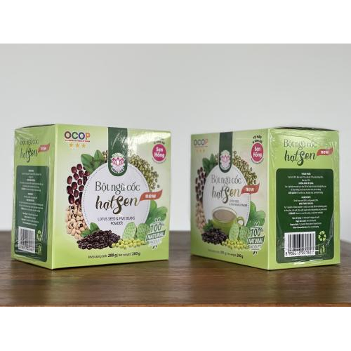 Bột Ngũ Cốc Hạt Sen - Hộp 200g